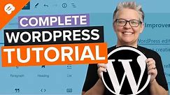 📘 WordPress Tutorial - How to Make a WordPress Website for Beginners 🌐