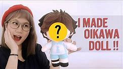 I Made Oikawa Plush Doll || Haikyuu!! Tooru Oikawa Plush DIY