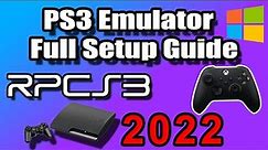 RPCS3 Xbox Controller Full Setup Guide On Windows 2022 | PS3 Emulator | Controller Setup