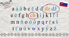Slovak Alphabet Explained Digraphs