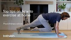 How to Exercise At Home [Home Workouts]