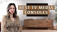 BEST TV STANDS & MEDIA CONSOLES (What to Look For, Where to Buy!)