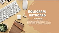 Hologram Keyboard | TRIZ