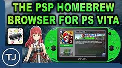 PSP Browser For PS Vita!