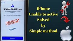 Fix iPhone 7 & 7 plus unable to active Shut down Solution.