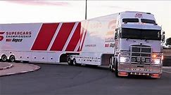 Supercars truck parade swings into The Bend Motorsport Park