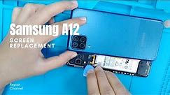Samsung A12 Screen Replacement | How to replace A12 screen