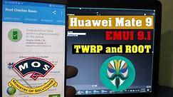 Huawei Mate 9 EMUI 9.1 TWRP and Root MHA-L29