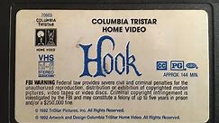 Hook (1991) 1992 VHS Opening