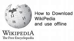 How to download wikipedia offline ✔