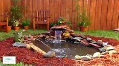 How to Add a Small Waterfall to Your Pond