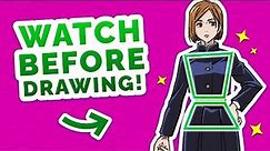How to Draw FEMALE Body Proportions!