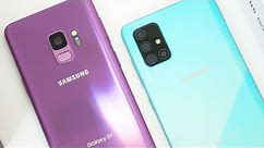 Used Samsung Galaxy S9 ($254) vs New Samsung Galaxy A71 ($393): Which Is The Better Value?
