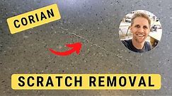 Scratch Removal - Corian Solid Surface Countertop Scratch Removal Sanding