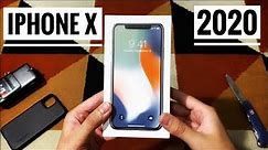 UNBOXING iPhone X Silver RESMI IBOX di tahun 2020!! INDONESIA!! HARGA TURUN JAUH!!