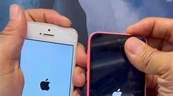Test boot - iPhone 5c vs iPhone 5 #shorts
