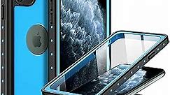 BEASTEK for Apple iPhone 11 Pro Waterproof Case, NRE Series, Shockproof Underwater IP68 Case, with Built-in Screen Protector Full Body Rugged Protective Cover, for iPhone 11 Pro 5.8 inch (Blue)