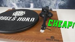 Angels Horn-Turntable Record Player | SETUP AND REVIEW!