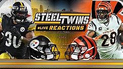 Steelers vs Bengals Week 12 LIVE REACTIONS #Steelers #SteelersNation #Bengals #AFCNorth