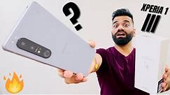 Sony Xperia 1 III Unboxing & First Look - The Ultimate Smartphone🔥🔥🔥