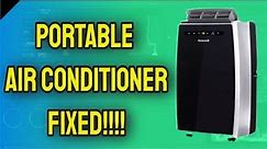HOW TO FIX OR REPAIR A PORTABLE AIR CONDITIONER "AC"