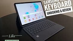 New Samsung Galaxy Tab S6 Book cover Keyboard Hands-On Unboxing & Review | Best Keyboard Ever |