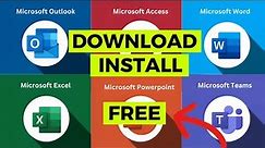 How to Download Microsoft Office 2019 for Free Windows 11 2024 (Step-by-Step)