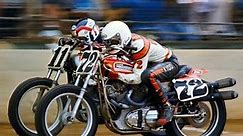 70's -80's Flat Track .. the Finish Line