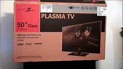 Zenith 50" Plasma TV 1080p Model Z50PV220 from Sears for $549 Unboxing and Review