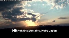 六甲山ライブ Rokko Mountains - LIVE HD Streaming view from Osaka to Kobe direction, Kobe Japan
