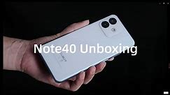 Unboxing the CUBOT NOTE 40: Your Affordable Innovation!
