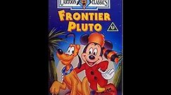 Opening to Disney's Cartoon Classics: Frontier Pluto UK VHS (1994)