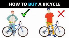 How to Buy a Bicycle | Buying Tips for Beginners | How to Choose a Good Bicycle