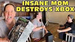 Kid Gets NEW Xbox Smashed By Insane Mom With Hammer! [Original]