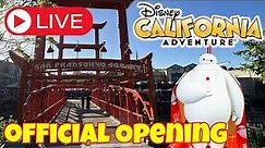 🔴 LIVE Disneyland Resort California Adventure San Fransokyo Official Opening
