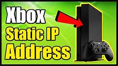 How to Setup a STATIC IP ADDRESS on XBOX One & Improve Connection (Fast Method!)