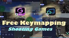 Screen Mirroring Apps with FREE Keyboard mapping | Shooting Games | TC GAMES vs MIRROID 💥USB Control