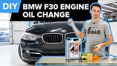 BMW F30 Oil Change DIY - (BMW 320i, 328i, 335i, & More)