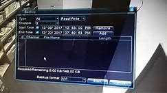 Record my cctv video to a usb drive