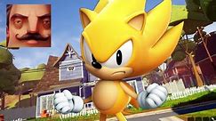 Hello Neighbor - My New Neighbor Sonic Super History Gameplay Walkthrough