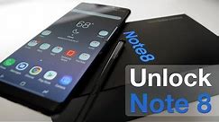How to Unlock Samsung Galaxy Note 8