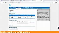 Port Forwarding an AT&T Modem BGW210-700