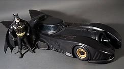 Batmobile Kenner Batman Returns Dark Knight Collection 1989 Vehicle Toy Review