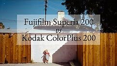 Palm Springs in Color: Comparing Kodak ColorPlus 200 and Fujifilm Superia 200