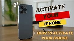 How to Activate New iPhone Without Apple Id || How to Start new iPhone without apple id