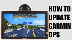 How to update a Garmin GPS software