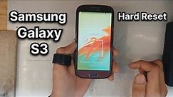 Samsung Galaxy S3 Hard Reset Pattern Password Pin Unlock Easy Method
