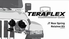 JT Coil Spring Retainer Kit Install | TeraFlex