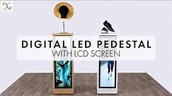 Retail Pedestals with LCD Digital Screens | Displays2go®