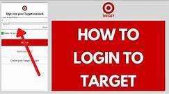 Target Login 2021: How to Login to Target? | Target.com Login Sign in